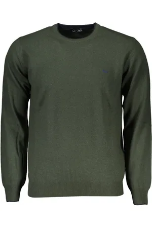 HARMONT&BLAINE Hombre, Jerseys, Verde, Talla: M