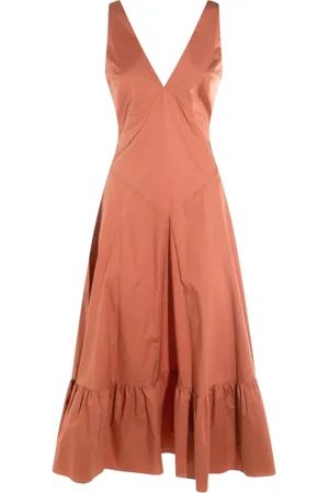 Twin-Set Mujer, Vestidos, Naranja, Talla: M