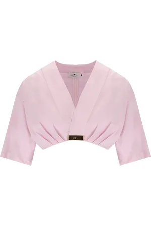 Elisabetta Franchi Mujer, Blusas y Camisas, Rosa, Talla: M
