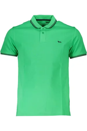 HARMONT&BLAINE Hombre, Camisetas, Verde, Talla: XL