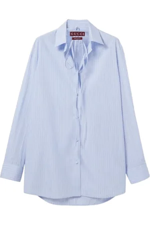 Gucci Mujer, Blusas y Camisas, Azul, Talla: S
