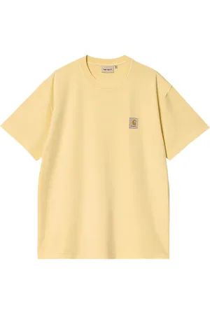Carhartt Hombre, Camisetas, Amarillo, Talla: L