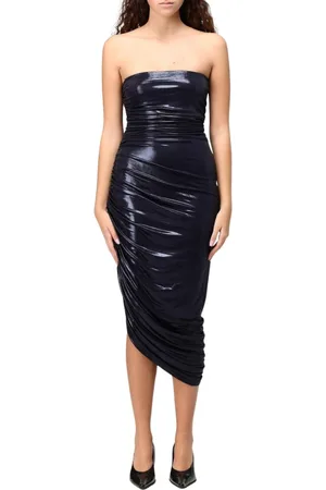 Norma Kamali Mujer, Vestidos, Azul, Talla: S