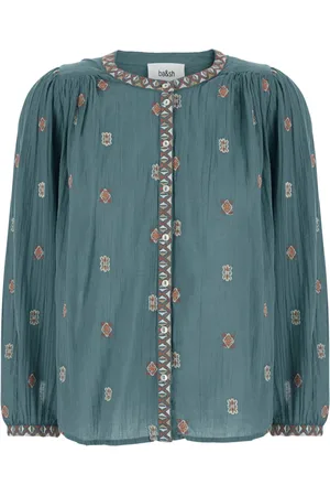 Bash Mujer, Blusas y Camisas, Azul, Talla: M