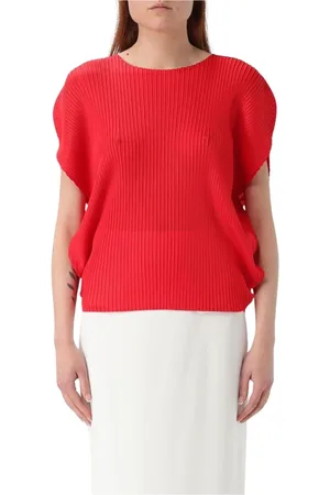 MEIMEIJ Mujer, Blusas y Camisas, Rojo, Talla: M