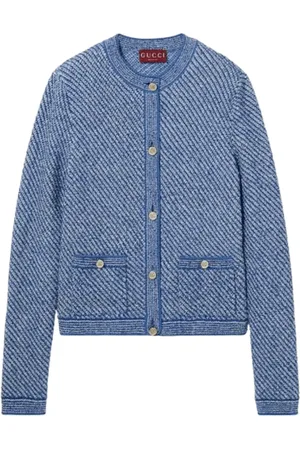 Gucci Mujer, Jerseys, Azul, Talla: S