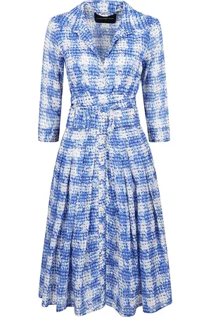 SAMANTHA SUNG Mujer, Vestidos, Azul, Talla: S