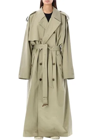 Balenciaga Hombre, Abrigos, Verde, Talla: M