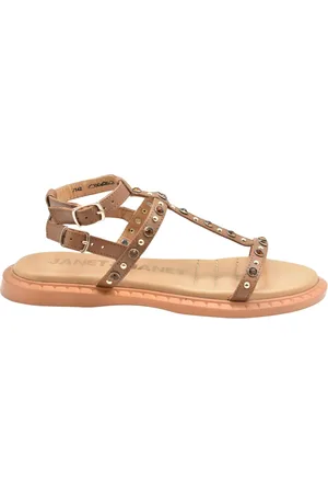 Janet&Janet Mujer, Zapatos, Marrón, Talla: 40 EU