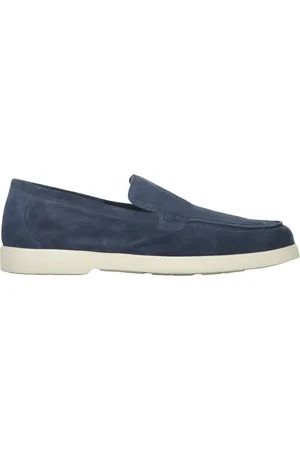MOORER Hombre, Zapatos, Azul, Talla: 43 EU