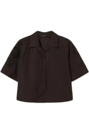 Twin-Set Mujer, Blusas y Camisas, Negro, Talla: M