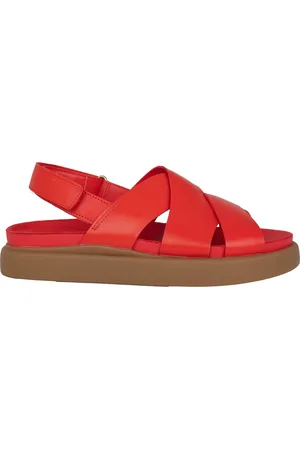 Clarks Mujer, Zapatos, Rojo, Talla: 35 1/2 EU