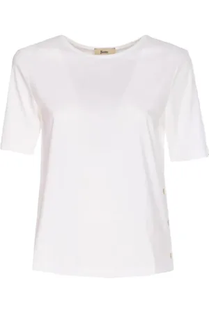 HERNO Mujer, Camisetas, Blanco, Talla: L