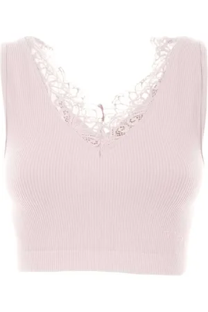 Guess Mujer, Camisetas, Rosa, Talla: S