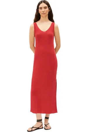 Armedangels Mujer, Vestidos, Rojo, Talla: L