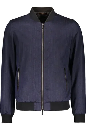 MOORER Hombre, Chaquetas, Azul, Talla: 2XL