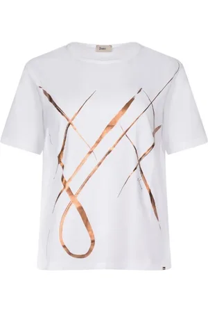 HERNO Mujer, Camisetas, Blanco, Talla: L