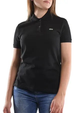 Lacoste Mujer, Camisetas, Negro, Talla: M
