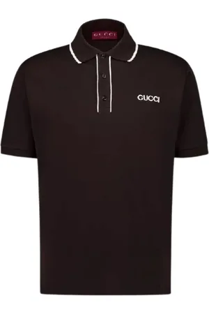 Gucci Hombre, Camisetas, Marrón, Talla: M