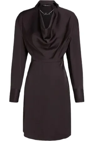 Karl Lagerfeld Mujer, Vestidos, Negro, Talla: L