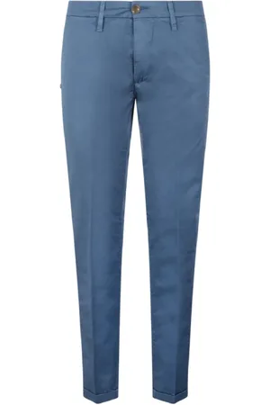 RE-HASH Hombre, Pantalones, Azul, Talla: W34