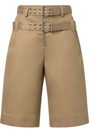 Ganni Mujer, Pantalones cortos, Marrón, Talla: M