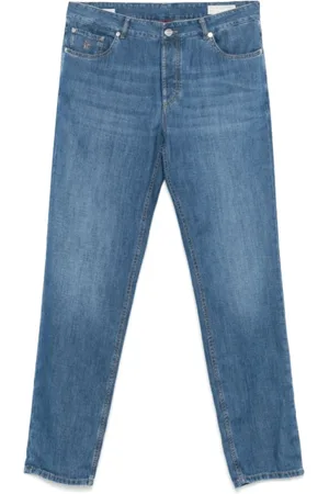 Brunello Cucinelli Hombre, Vaqueros, Azul, Talla: L