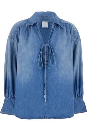 Pinko Mujer, Blusas y Camisas, Azul, Talla: S