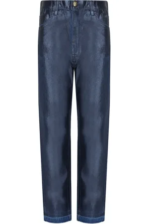 Elisabetta Franchi Mujer, Vaqueros, Azul, Talla: W27