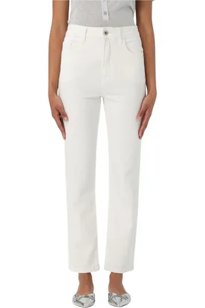 Patrizia Pepe Mujer, Vaqueros, Blanco, Talla: W27