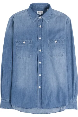 HARTFORD Hombre, Camisas, Azul, Talla: 2XL