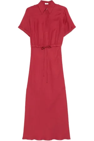 Brunello Cucinelli Mujer, Vestidos, Rojo, Talla: M