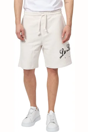 HUGO BOSS Hombre, Pantalones cortos, Blanco, Talla: L