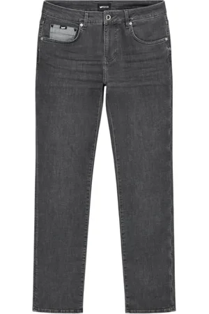 GAS Hombre, Vaqueros, Gris, Talla: W32