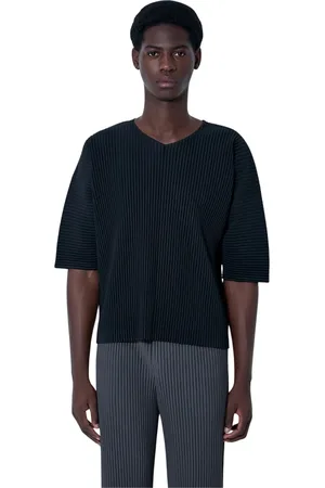Issey Miyake Hombre, Camisetas, Negro, Talla: M