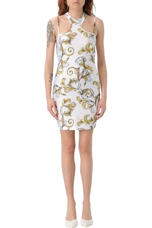 VERSACE Mujer, Vestidos, Blanco, Talla: M