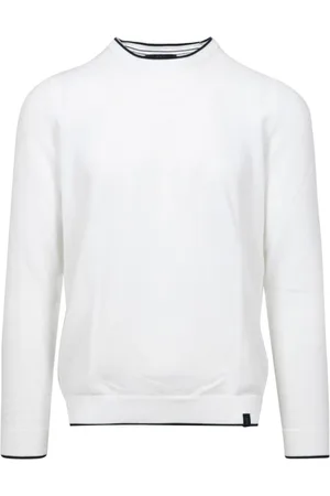 FAY Hombre, Jerseys, Blanco, Talla: 2XL