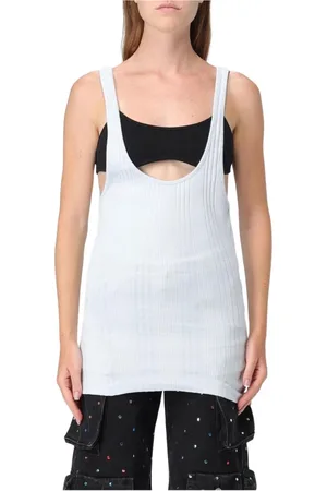The Attico Mujer, Camisetas, Gris, Talla: XS