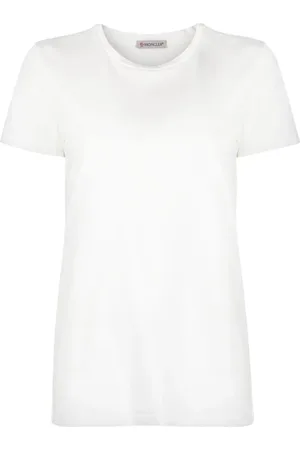 Moncler Mujer, Camisetas, Blanco, Talla: L
