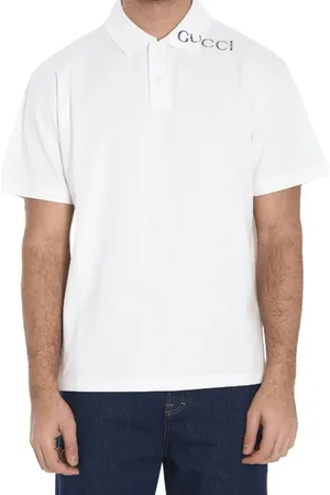 Gucci Hombre, Camisetas, Blanco, Talla: L