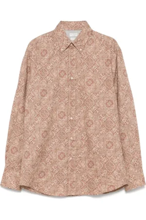 Brunello Cucinelli Hombre, Camisas, Marrón, Talla: XL