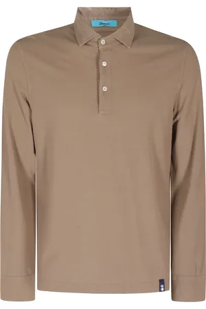 DRUMOHR Hombre, Camisetas, Marrón, Talla: XL