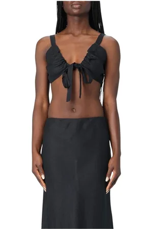 Twin-Set Mujer, Camisetas, Negro, Talla: XS