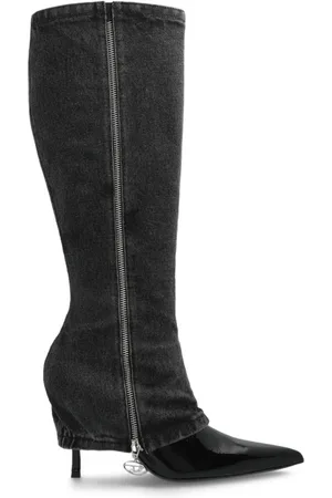 Diesel Mujer, Zapatos, Negro, Talla: 37 EU