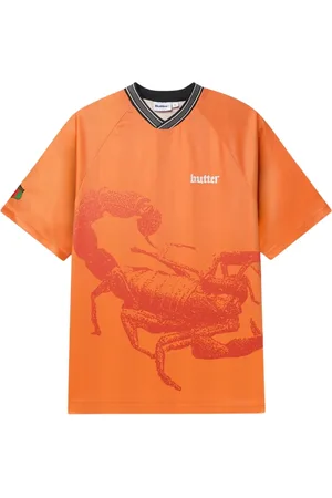 Butter Goods Hombre, Camisetas, Naranja, Talla: L