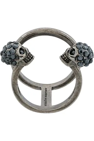 Alexander McQueen Mujer, Accesorios, Gris, Talla: 50 MM