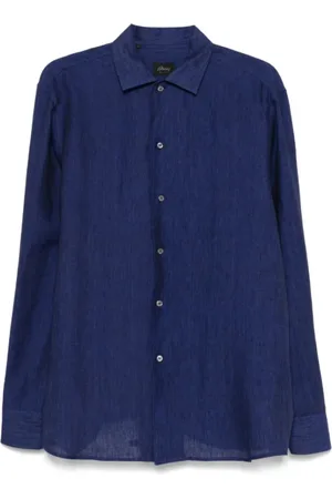 BRIONI Hombre, Camisas, Azul, Talla: XL