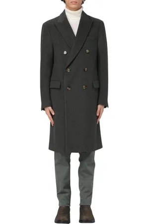 LARDINI Hombre, Abrigos, Gris, Talla: M