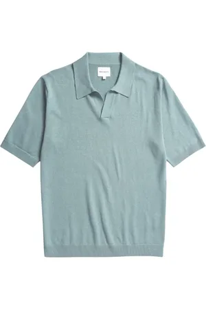 Norse projects Hombre, Camisetas, Azul, Talla: L