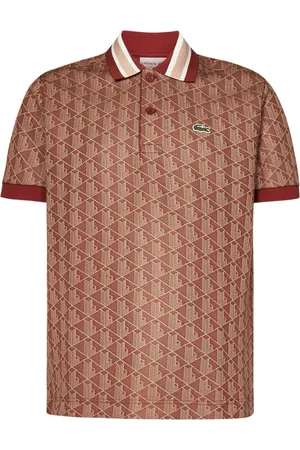 Lacoste Hombre, Camisetas, Marrón, Talla: 2XL